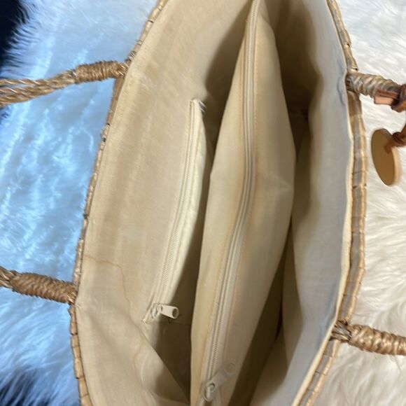 Nine West Straw Floral Bag - Picture 8 of 8